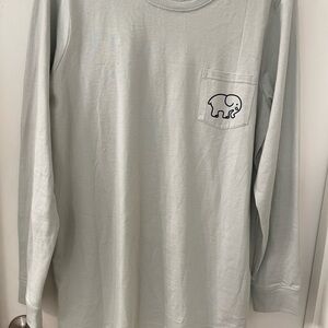 Ivory Ella Crew Neck Long Sleeve Tee